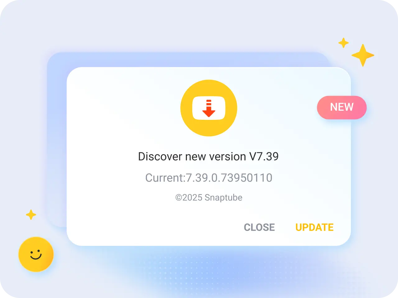 Open app and start downloads